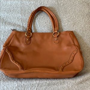 Vintage MICHAEL Michael Kors tan leather purse